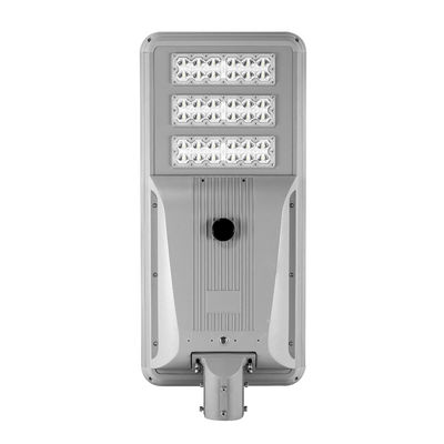 Iluminação exterior LED comercial 200lm/W Luz solar de rua com painéis monocristalinos Opções de potência personalizáveis