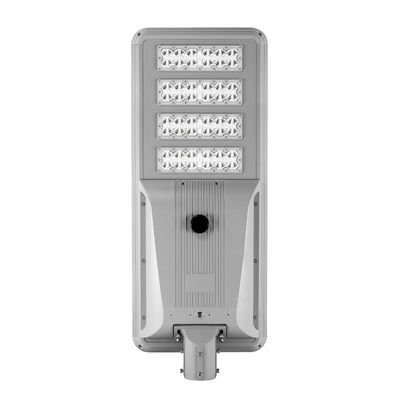 Iluminação exterior LED comercial 200lm/W Luz solar de rua com painéis monocristalinos Opções de potência personalizáveis