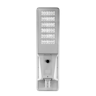 Iluminação exterior LED comercial 200lm/W Luz solar de rua com painéis monocristalinos Opções de potência personalizáveis