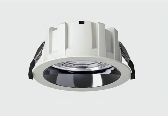 3.5 polegadas Dimmable LED Downlights Ultra Thin 3000K Quente Branco Recessed Ceiling Lights For Airpot Hotel School 15W 2000LM