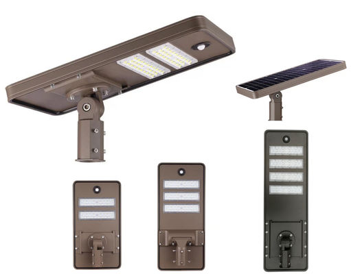 4000LM 18V 35W Commercial LED Iluminação exterior para rua LED luz solar de rua com sensor fotográfico Modelo de engenharia